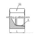 NPT plug hydraulic fittings